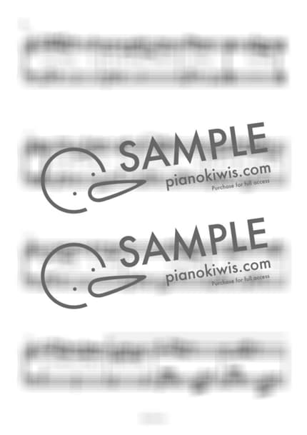 Score > Amor / 다장조 - Baek A by 라니스코어 Sheet music image-1