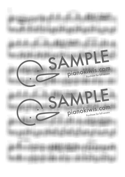 Score > Hungarian Dance No.5 / Advanced - J. Brahms by PianoKiwis Sheet music image-1