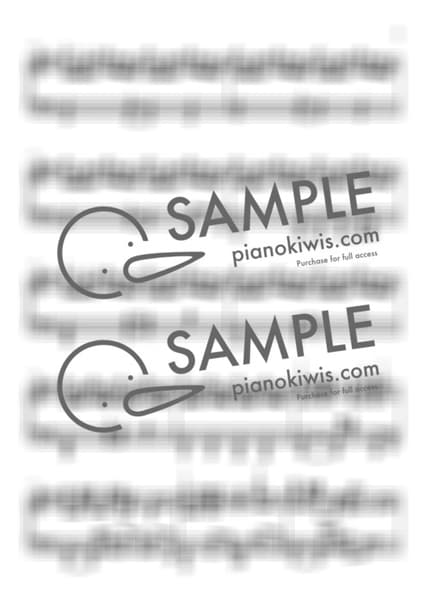 악보 > Summer / 뉴에이지 버전 - 히사이시 조 · 기쿠지로의 여름 OST by 피아노키위즈 악보 이미지-2