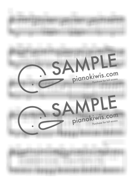 악보 > 아이돌 (アイドル) / 다장조 - YOASOBI · 최애의 아이 OP by 라니스코어 악보 이미지-1