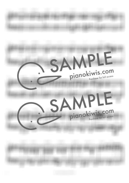 Score > I will go to you like the first snow / 피아노 반주 - Ailee · Guardian OST by 피아노정류장 Sheet music image-1