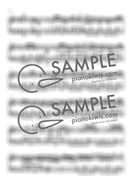 악보 > 비창 3악장 (랙타임 버전) / 고급 - 베토벤 (L. V. Beethoven), 피아노키위즈 by 피아노키위즈 악보 이미지-1