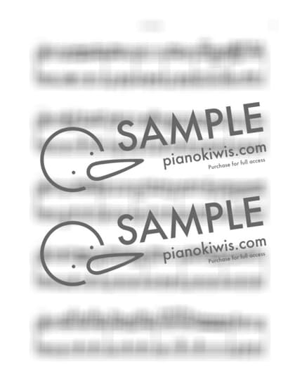 楽譜 > Le Festin / 풍성한 오리지널 키 - Michael Giacchino, Camille · 라따뚜이 OST by Tully Piano 楽譜画像-2