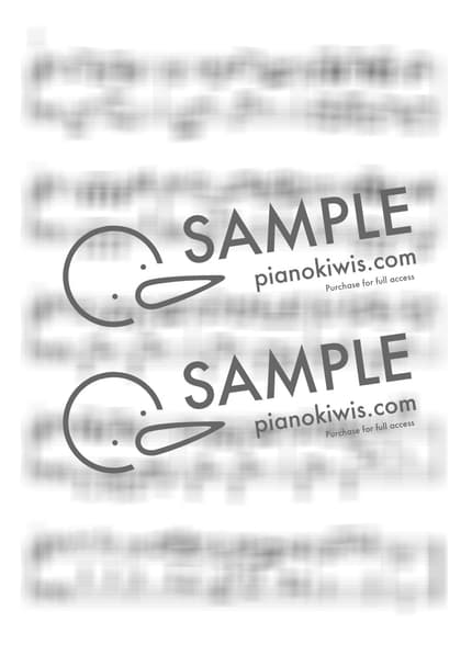 Score > Canon and Gigue in D major / Pop Ballads ver. - J. Pachelbel by PianoKiwis Sheet music image-1