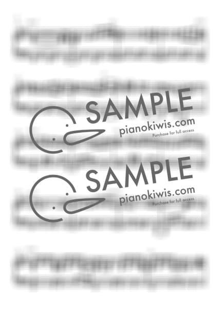 Score > sunny days - wave to earth by AYULMUSIC Sheet music image-1