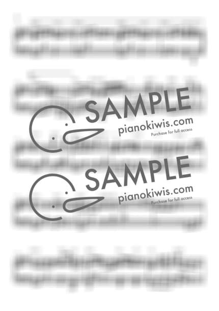 악보 > She / 고급 악보 - 잔나비 by My Favorite Piano 악보 이미지-1