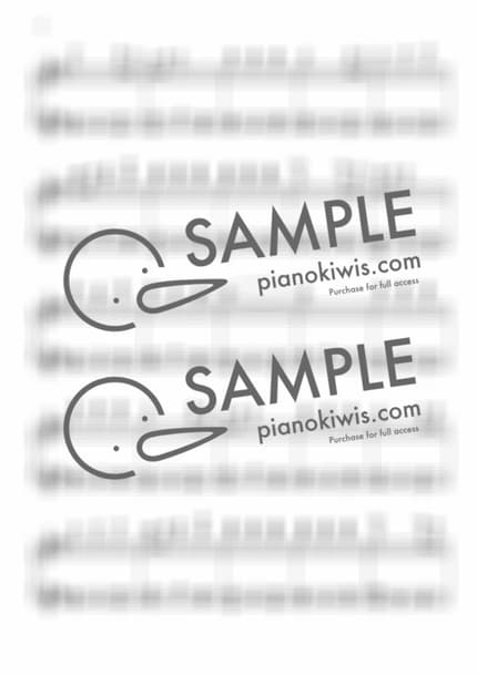 악보 > 약속은 필요 없어 (約束はいらない) - 사카모토 마아야 · 천공의 에스카플로네 OP by 제이오 악보 이미지-5