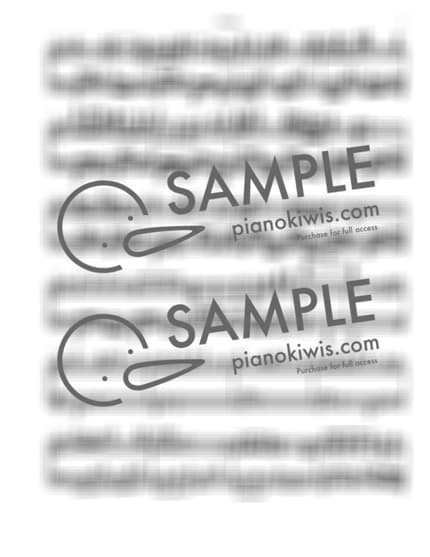 Score > Orange / 어려운 Ver. - 7!! · Your Lie in April ED by Aost Sheet music image-2