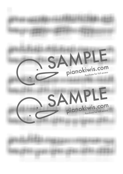 악보 > 피날레 / 중급 - eill · 여름을 향한 터널, 이별의 출구 OST by 피아노키위즈 악보 이미지-1