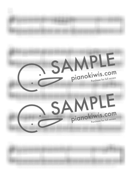 楽譜 > 고민중독 / 入門 - QWER by PianoKiwis 楽譜画像-1