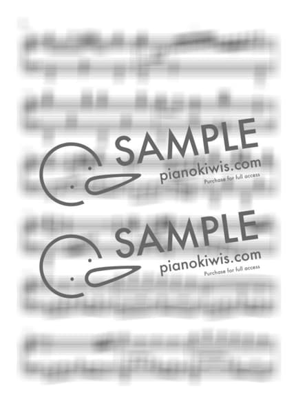 Score > Carrying You / Intermediate - Joe Hisaishi · Castle in the Sky OST by My Favorite Piano Sheet music image-1