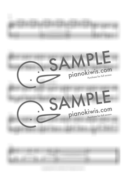 Score > Hakano Nushi - Joe Hisaishi · The Boy and the Heron OST by 오늘피아노 Sheet music image-1