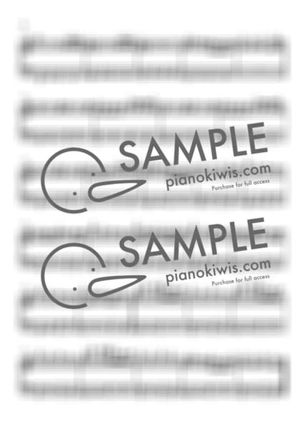 악보 > THUNDER / 초급 - 세븐틴 by 피아노키위즈 악보 이미지-1