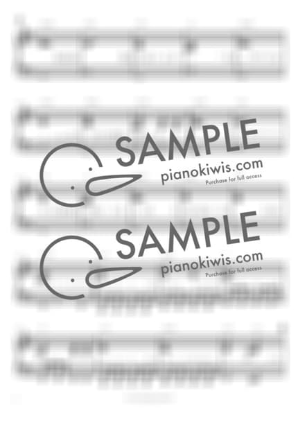 Score > Jogging / 피아노 반주 - LUCY by 피아노정류장 Sheet music image-1