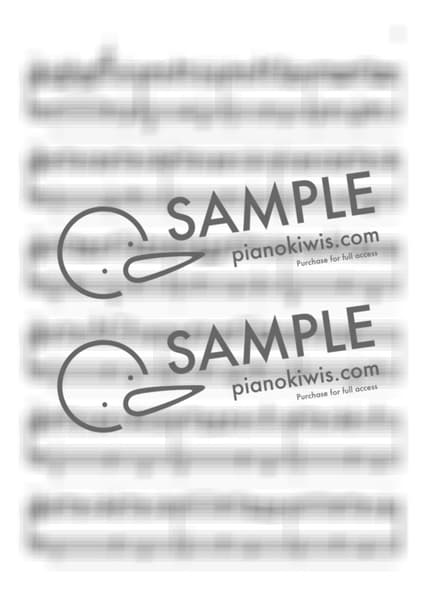 악보 > Sparkle / 초급 - RADWIMPS · 너의 이름은 OST by 피아노키위즈 악보 이미지-2