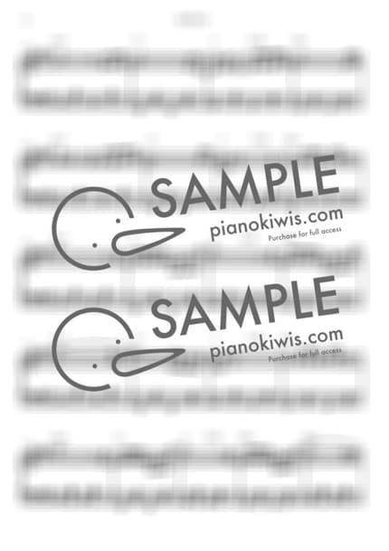 Score > Cherry Blossom Ending / Easy - Busker Busker by LaLaPiano Sheet music image-3