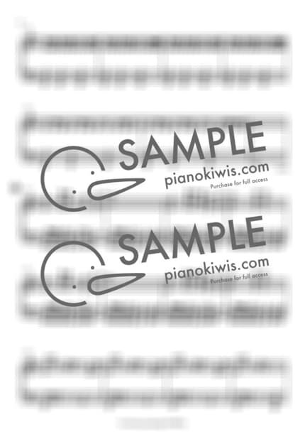 Score > Sky Over Tokyo - RADWIMPS · Suzume OST by 주키플리(jookiiply) Sheet music image-3