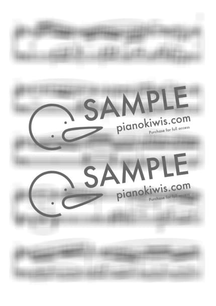 Score > Piano Sonata No.18 / 1st Mov. - W. A. Mozart by PianoKiwis Sheet music image-2