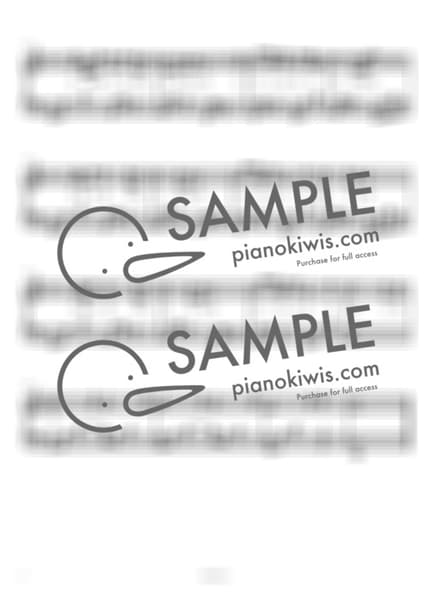 Score > With the Heart to Forget You / 다장조 - Kim Kwang Seok by 라니스코어 Sheet music image-3