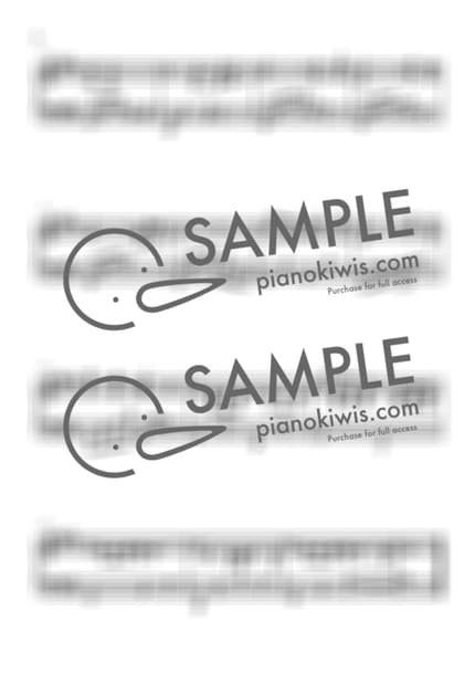 Score > Piano Solo / Advanced - Ennio Morricone · Love Affair OST by My Favorite Piano Sheet music image-1