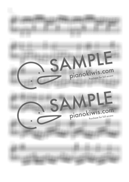 Score > Qin Fang / Advanced - Jay Chou · Secret OST by My Favorite Piano Sheet music image-1