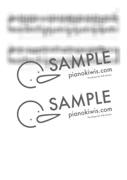 楽譜 > 봄날 / 中級 - BTS by PianoKiwis 楽譜画像-2