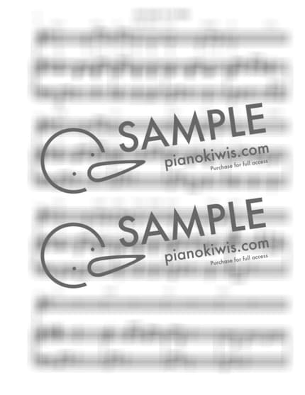 Score > I Hear Thy Welcome Voice '254장' / 3단악보 - Hymns by 나건반 Sheet music image-3