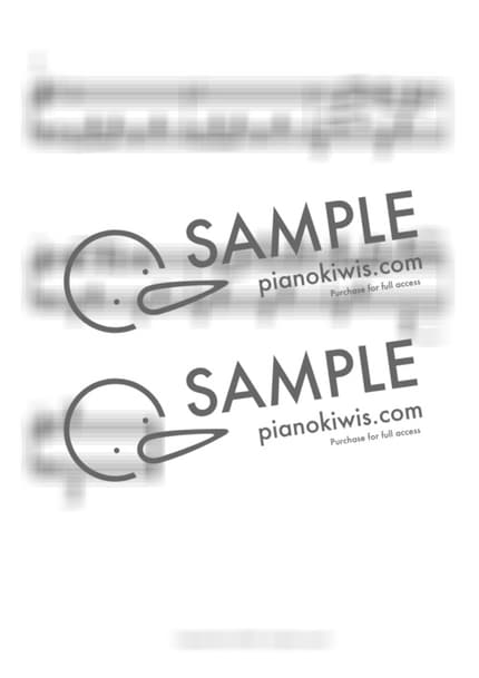 Score > Morning Routine - Harumi Fuuki · The Blue Skies at Your Feet OST by 오늘피아노 Sheet music image-3