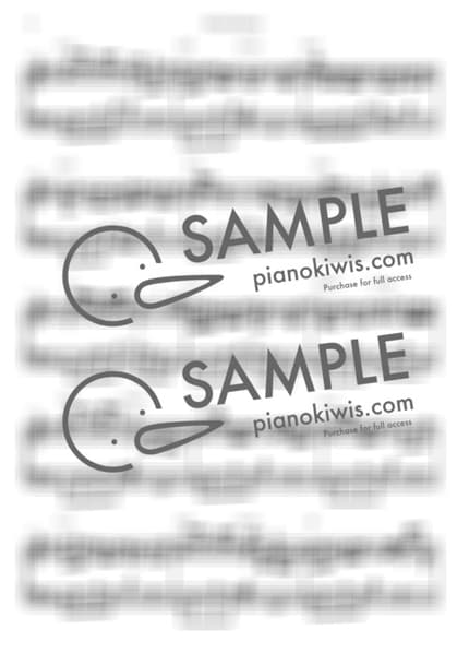 악보 > 첫 눈 / 발라드 버전 (Ballad Ver.) - EXO · 캐롤 by KeyNomad 악보 이미지-3