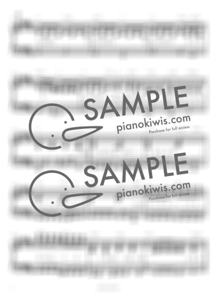 악보 > 만년설 (Everlasting) / 피아노 반주 - 엔플라잉 by 피아노정류장 악보 이미지-1