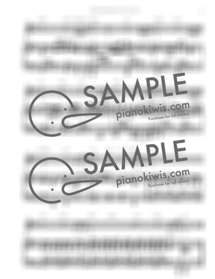 악보 > 예수를 나의 구주 삼고 '288장' / 3단악보 - P. P. Knapp · 찬송가 by 나건반 악보 이미지-4