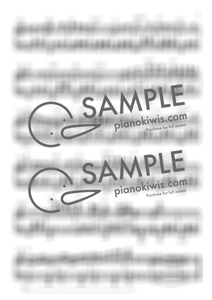 楽譜 > 人生のメリーゴーランド - 久石 譲 · ハウルの動く城 by 아율뮤직 楽譜画像-4