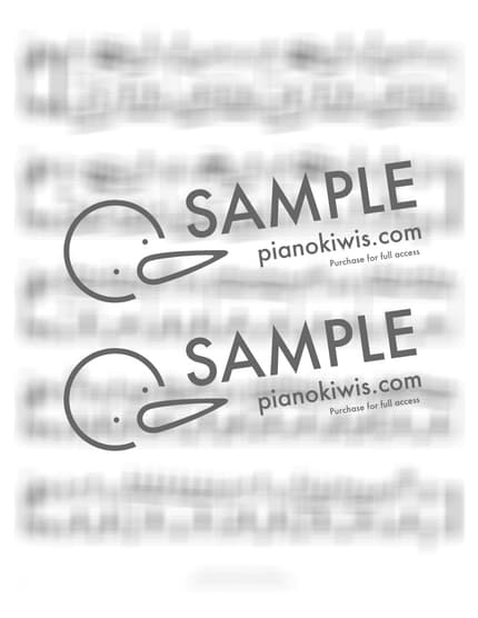 Score > Gavotte - F. J. Gossec by PianoKiwis Sheet music image-1