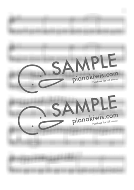 楽譜 > ピアノソナタ第14番 '月光' / 初級 - ベートーヴェン (L. V. Beethoven) by PianoKiwis 楽譜画像-2