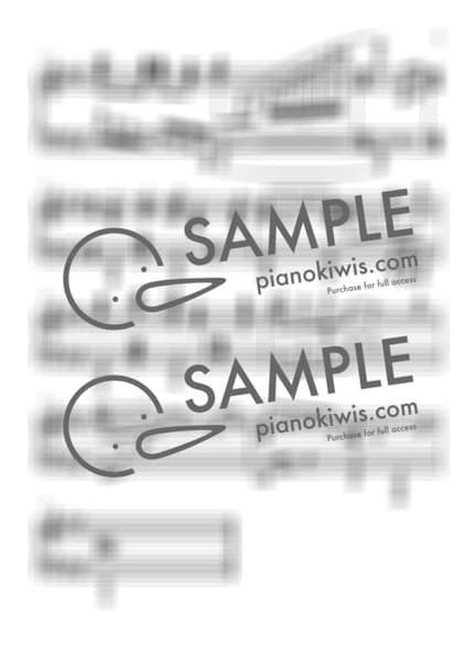 Score > Princess Mononoke / Advanced - Joe Hisaishi · Princess Mononoke OST by My Favorite Piano Sheet music image-4