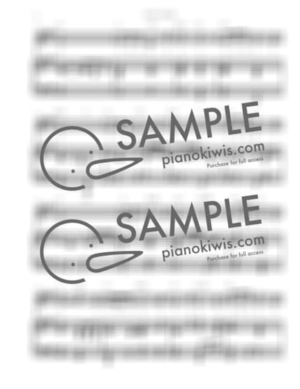 악보 > 내 맘이 낙심되며 '300장' / 3단악보 - J. B. Evans · 찬송가 by 나건반 악보 이미지-1