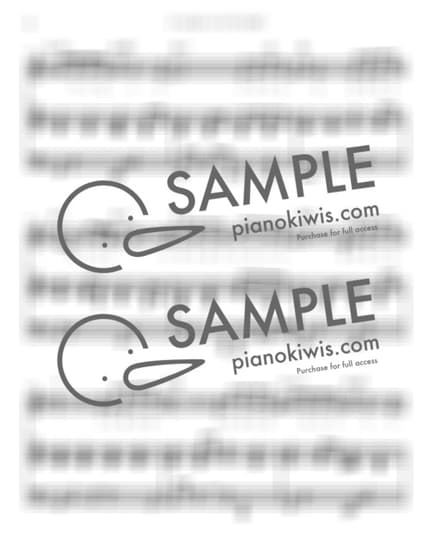 악보 > 오직 주의 은혜만 / 피아노 반주 Fkey - WELOVE by 건반자매 악보 이미지-7