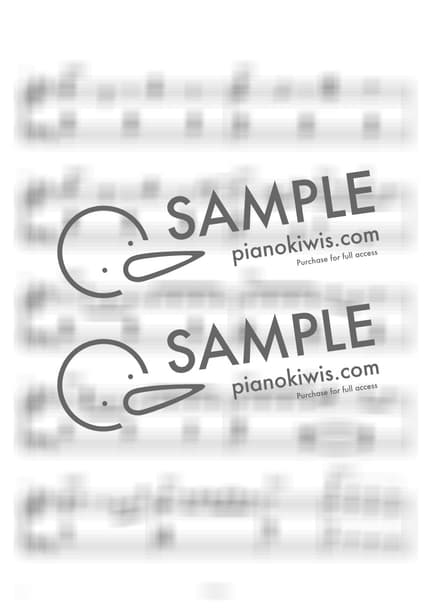 Score > Magnetic / 마그네틱 1절 / 보통난이도 - ILLIT by 아이올라 Sheet music image-1