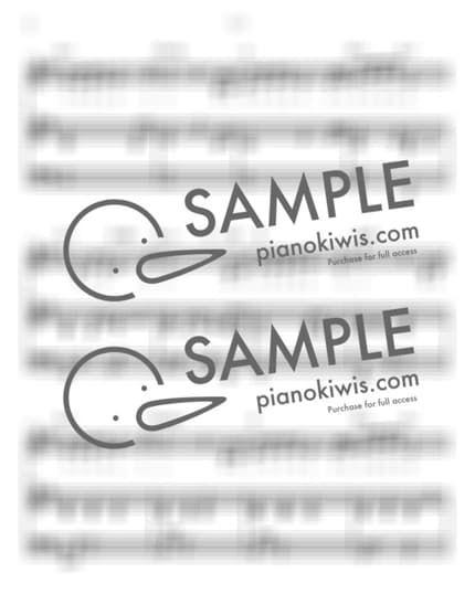 Score > Thanks / Dkey 피아노 반주(3단) - Son KyungMin by 건반자매 Sheet music image-1