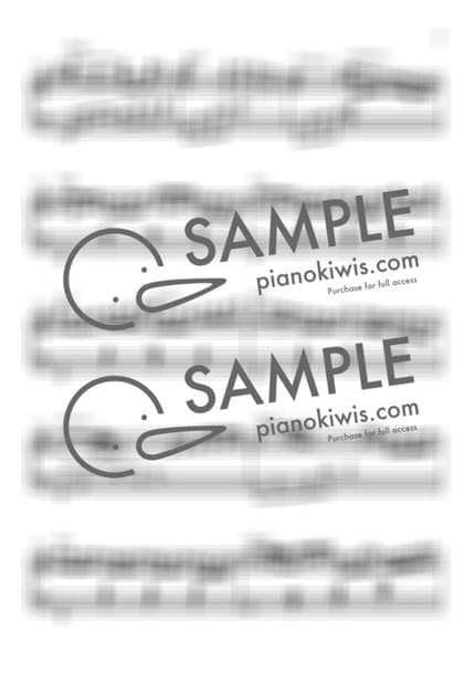 악보 > 엄마의 빗자루 (かあさんのホウキ) / 고급 악보 - 히사이시 조 · 마녀 배달부 키키 OST by My Favorite Piano 악보 이미지-2