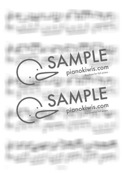 악보 > 캐논 변주곡 (Variations on the Kanon) / 고급 악보 - George Winston by 핑크피아노 PINKPIANO 악보 이미지-1