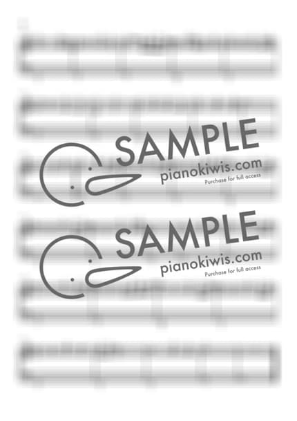 악보 > 질풍가도 / 입문 - 유정석 · 쾌걸 근육맨 2세 OST by 피아노키위즈 악보 이미지-1