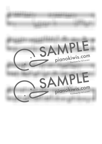 Score > A Town with an Ocean View / Basic - Joe Hisaishi ยท Kiki's Delivery Service OST by PianoKiwis Sheet music image-1