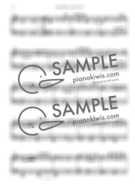 Score > This Wish / 보통 난이도 - Ariana DeBose, AN YUJIN · WISH OST by 악빈 Sheet music image-3