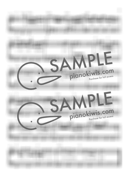 악보 > 관객이 될게 (I stan U) / 다장조 - 아이유 by 라니스코어 악보 이미지-2