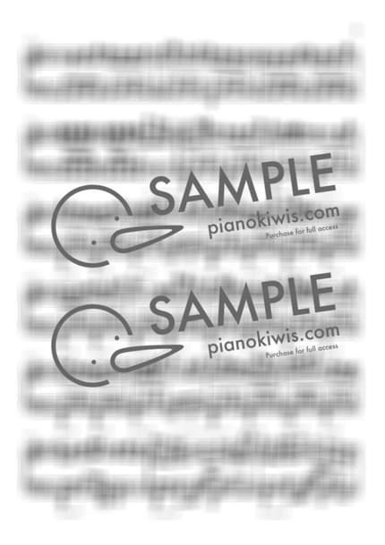 악보 > 밤을 달리다 (夜に駆ける) - YOASOBI by 피아노키위즈 악보 이미지-2