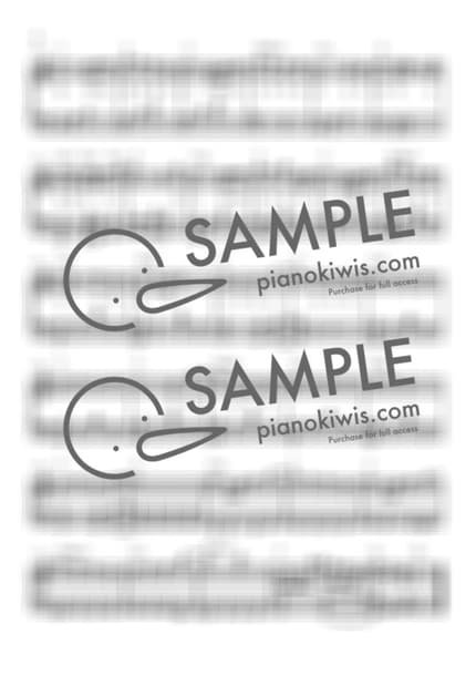 Score > Dear / 다장조 - QWER by 라니스코어 Sheet music image-3