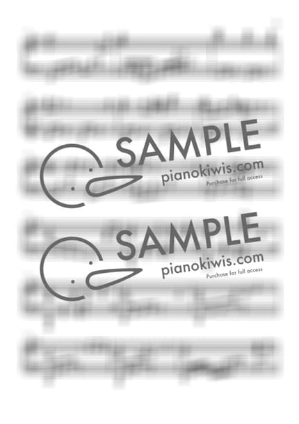 악보 > 너를 태우고 (君をのせて) / 고급 악보 - 히사이시 조 · 천공의 성 라퓨타 OST by My Favorite Piano 악보 이미지-2