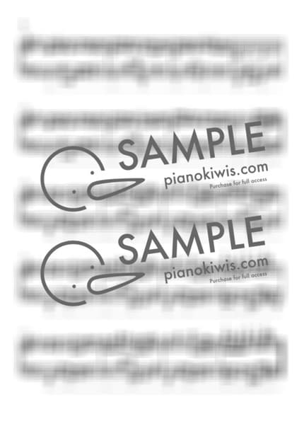 Score > A Cruel Angel's Thesis / Intermediate - Yoko Takahashi · EVANGELION OST by PianoKiwis Sheet music image-1