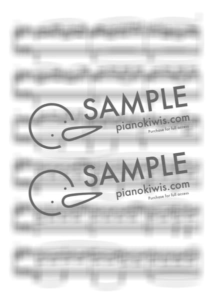 楽譜 > ピアノソナタ第14番 '月光' / 上級 - ベートーヴェン (L. V. Beethoven) by PianoKiwis 楽譜画像-2